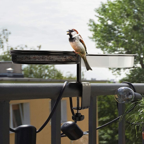 Wildlife Friends I Fuglemater og hengende fugledam til balkong