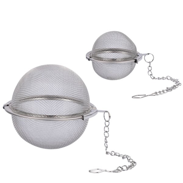 Tea Infuser - GLUBEE rustfrit stål te-si Food Grade Mes