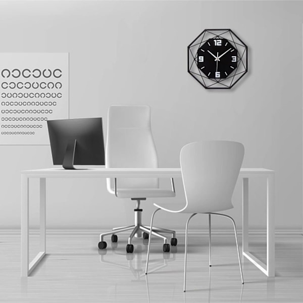 (30cm) Nordisk minimalistisk modern väggklocka vardagsrum väggklocka