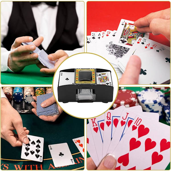 Automaattinen korttisekottaja, elektroninen kasinopokerikorttipeli, Batte