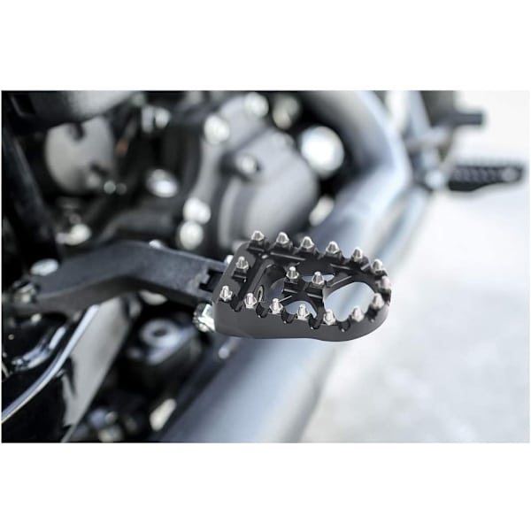 Motorcykel Fodhviler（15*9*5cm）, Brede Fodhviler, CNC 360° Rotatin
