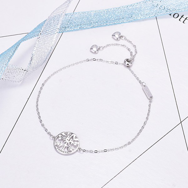 1 stk (sølv) armbåndsmykker til kvinder, Infinity Symbol Love G