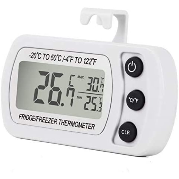 Køletermometer, Vandtæt Køleskab Fryser Termometer