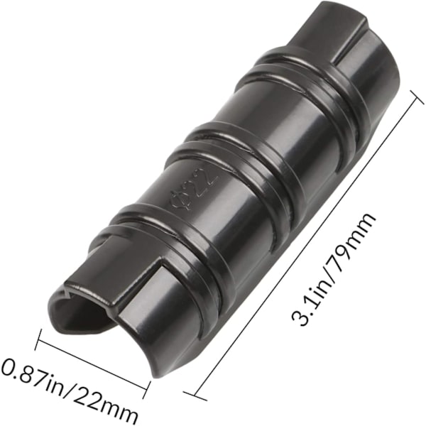 20 st växthusramrörklämma, 22 mm växthusplastfi