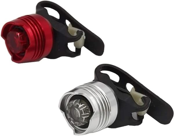 4 stk. Aluminium Røde Bærbare Marine LED Bådslys, Led N