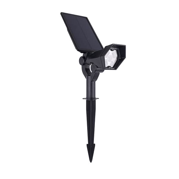 LED Solcelled Bevægelsessensor Landskab Spotlys, Maks 650lm IP67 Wat