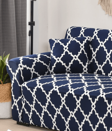 Sofaovertrekk 2-seter 150-185cm Sofaovertrekk med armlener Moderne Uni