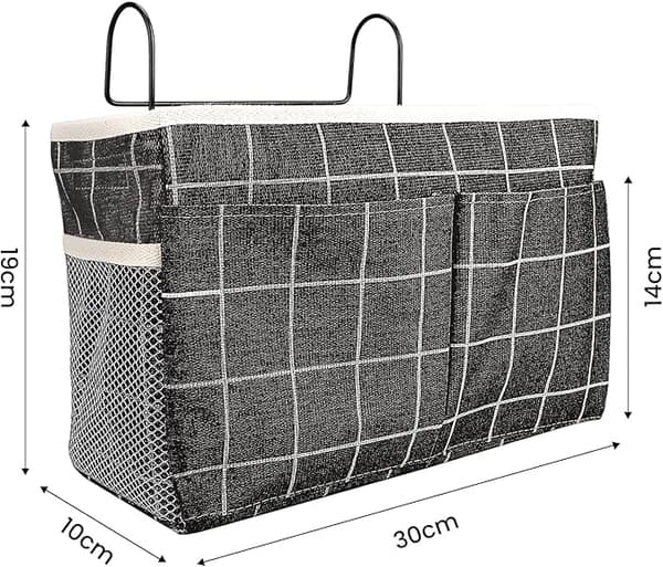 Sängsida Organizer 2 PCS Sängsida Väskor Hängande Korg Förvaring Wate