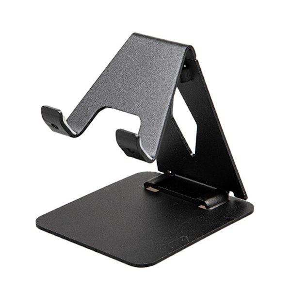 Metal Telefonholder kompatibel med iPhone og Android, Split Style | Sort