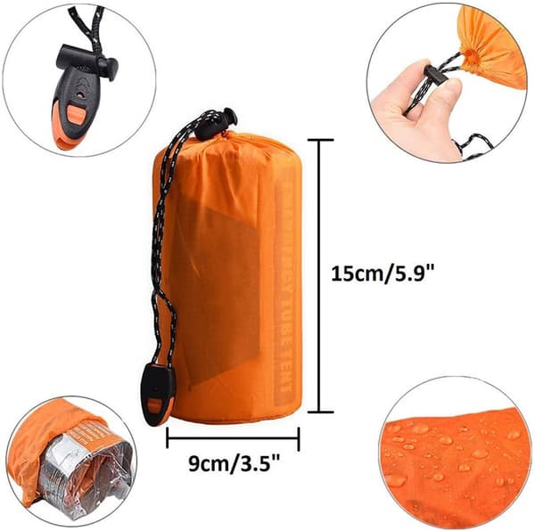 Nödsituation sovsäck överlevnad sovsäckar nödfilt utomhus camping