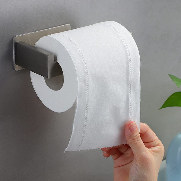WC-paperiteline, WC-paperiteline ilman porausta Stainl