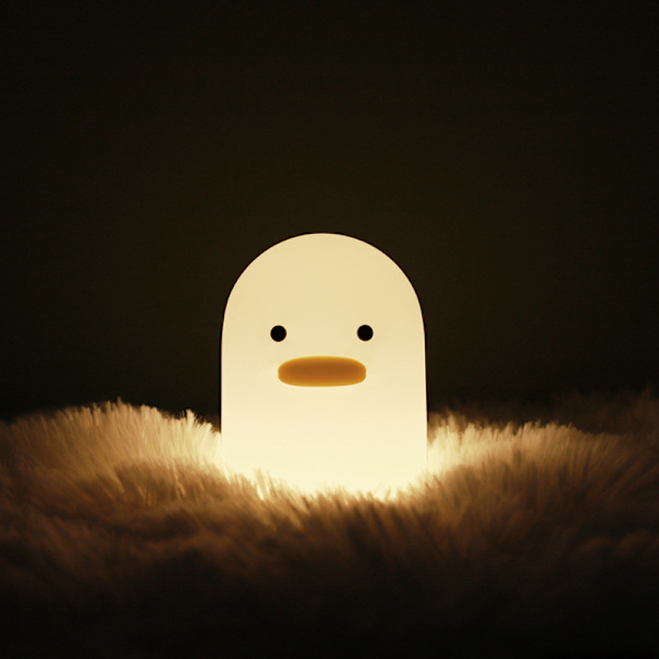 Led nattelys, smart natlampe til sengekanten med touch-sensor og timer
