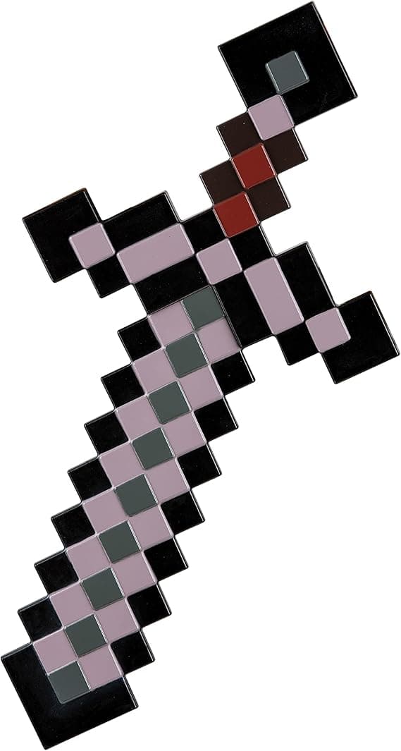 Minecraft Netherite-miekka, virallinen Minecraft-asu