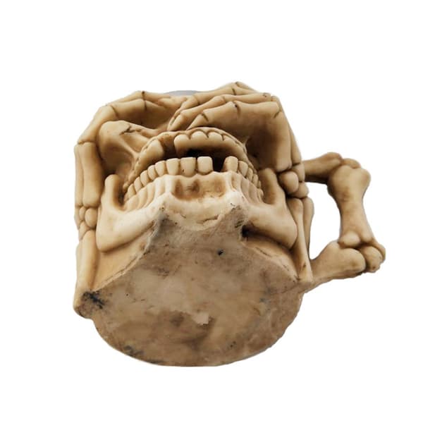 Halloween-gaver Rustfritt stål Hodeskalle Kaffe Kopp Te Kopp 3D