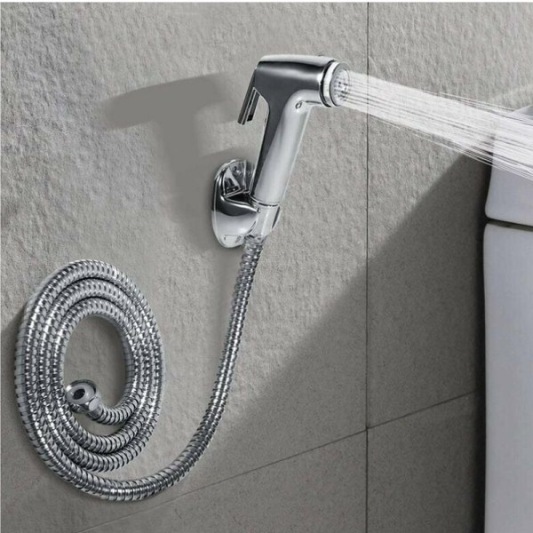 Bruse-Bidet Toilet Multifunktionel Håndbruser med Slangeholder A