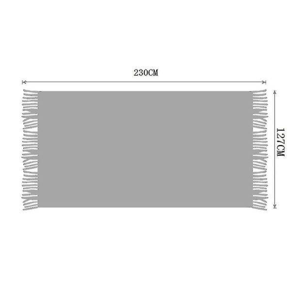 Bohemisk filt Luftkonditionering Nap filt Tjock soffa filt