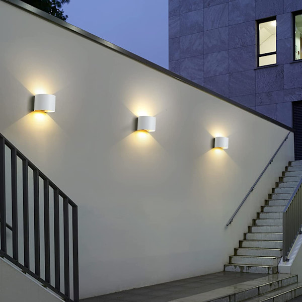 10W Indendørs LED Væglampe, Udendørs Væglampe IP65 Vandtæt