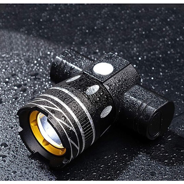 150 Lumen Vanntett Oppladbar Forlykt, 3-5 Timer LED Sykkellys