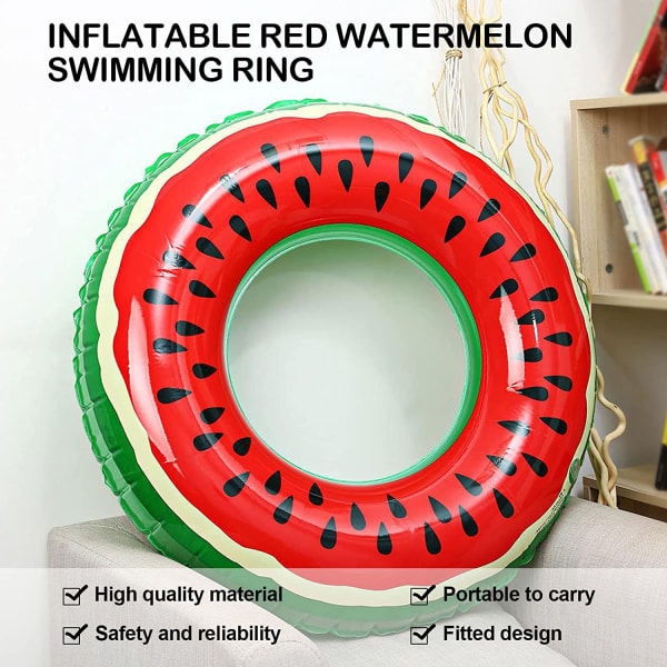 Fra 3 til 4 år (1 enhet) Oppblåsbar vannmelon for barn