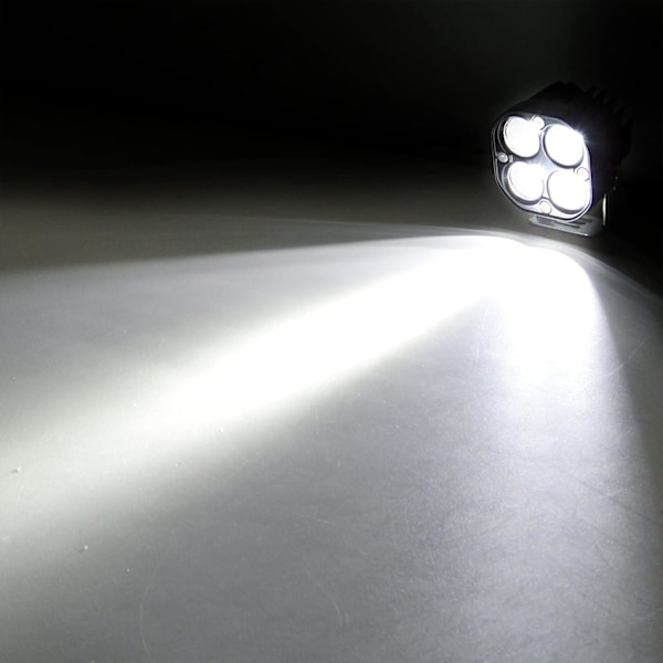 (2 STK) 7.6cm 3'' 40W LED Traktor Arbeidslys Hvit LED Spotlys 12V 24V Vanntett IP67 LED Tåkelys for 4x4 Bil Lastebil