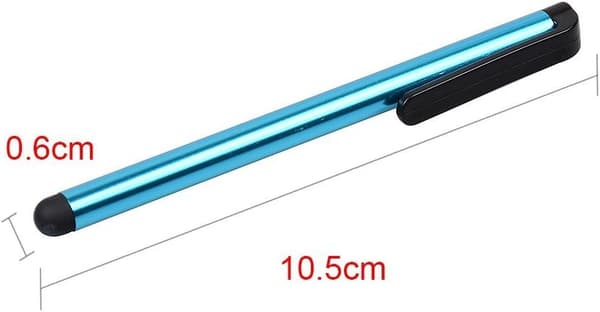 10-pak Stylus Touchpen i Metallic - multicolour