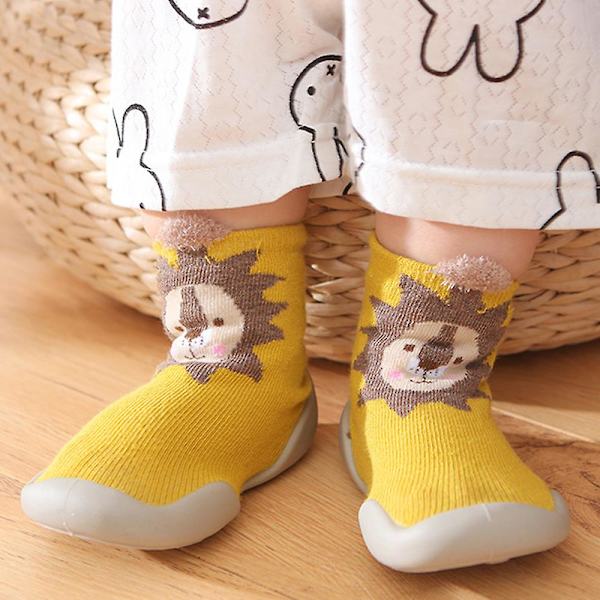 Småbarn Baby Flickor Pojkar Anti-Slip Tofflor Träning Val