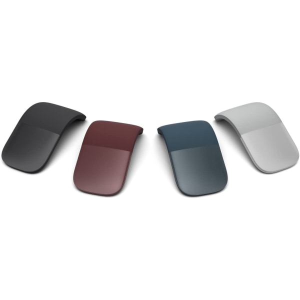 Arc Mouse - Sort. Enkelt, ergonomisk design, ultratyndt, lig