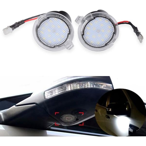 2 kpl LED-etupeilin alle valoa taustapeilin valot auton sivupeili