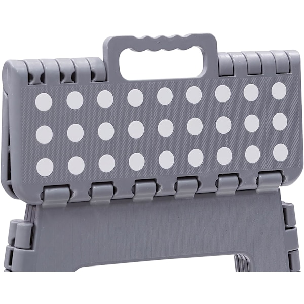 Sammenklappelig skammel 27cm - Sort