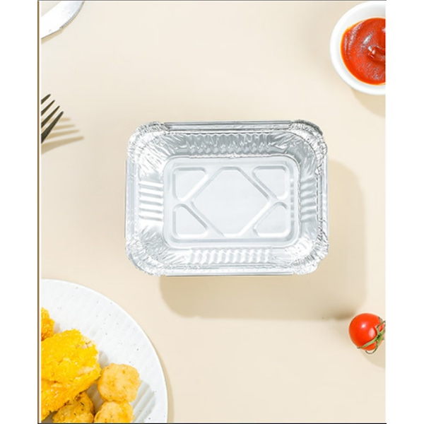 50 stk. aluminiums grillpander - Perfekt til Weber - Høj kvalitet Alu