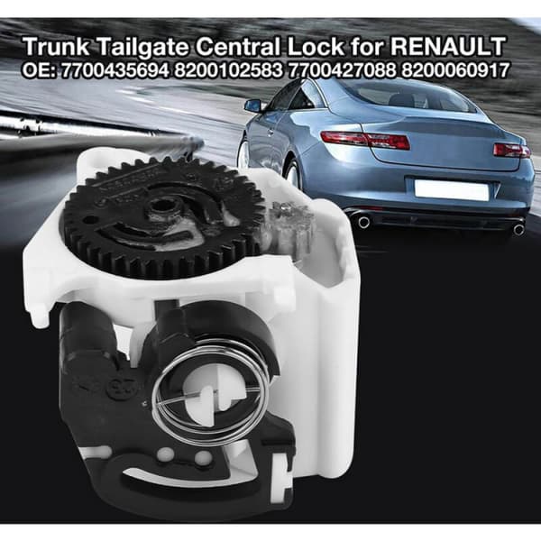 Centraliseret Motor, Bagklap Central Lås Motor Velegnet til