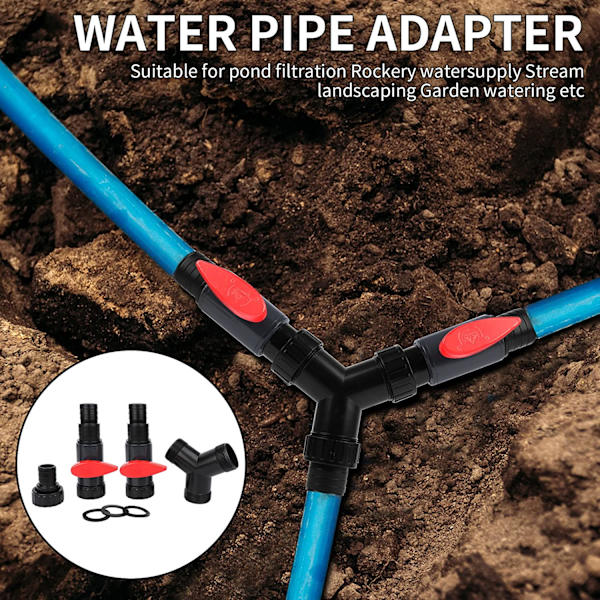20/25mm (3/4\" 1\") Y-fördelare Vattenfördelare för dammpump CST