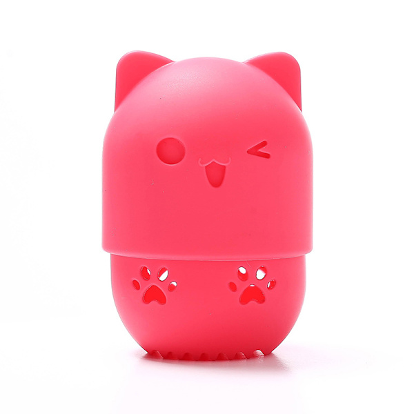 2 stk. Beauty Sponge Blender Beholder, (Rød/Sort) Makeup Blender