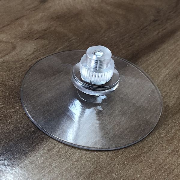 Sugekop 53mm, 10 stk. sugekopper M5 gevind rustfrit S