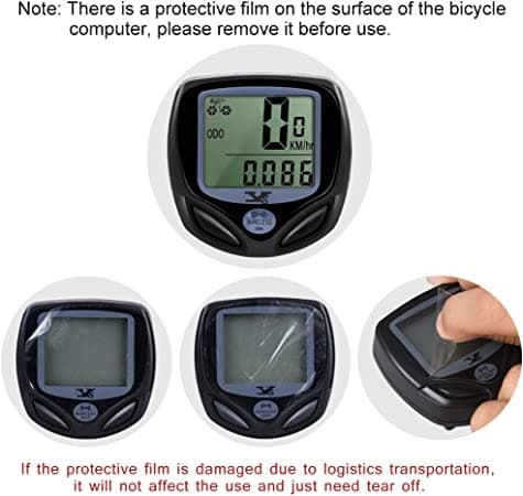 Cykelcomputer trådløs, vandtæt cykelcomputer og cykel