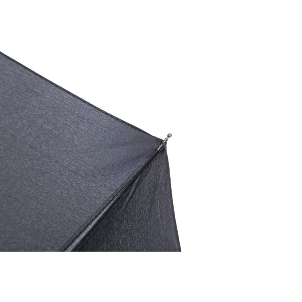 1 svart automatisk sammenleggbar paraply, herreparaply av høy kvalitet