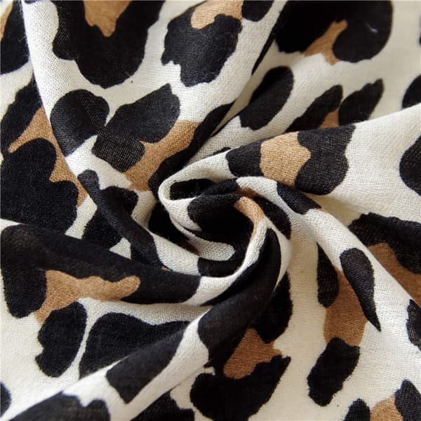 Leopard Print Dame Sjal - Pashmina Sjal Tørklæder Cha