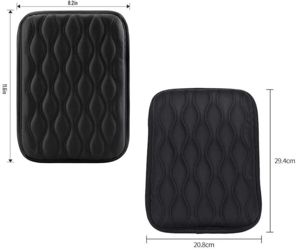 Auto Center Console Cover, Console Cover Armrest Pads, PU Leathe