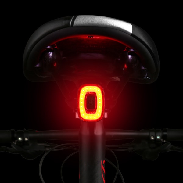 Cykelbaglygte intelligent induktionsbremselys ride equi