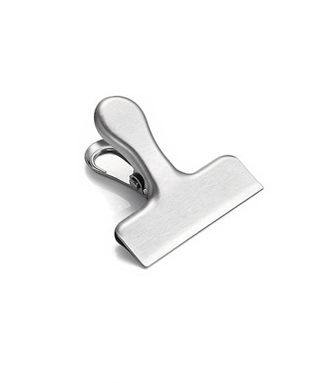 3 stk. rustfrit stål forsegling clips, multifunktionsmapper,