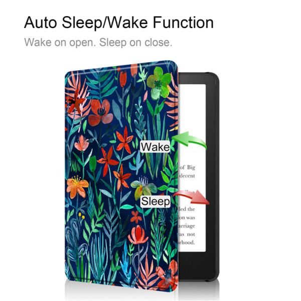 Slimshell-deksel som passer til Kindle Paperwhite (10. generasjon-2018)