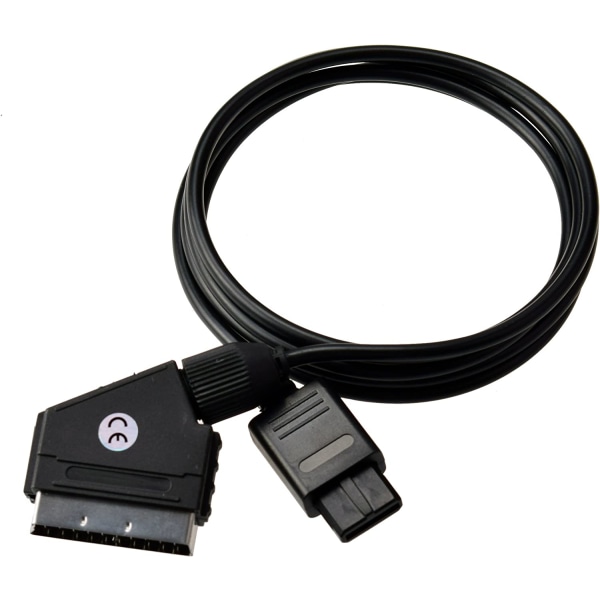 RGB-kaapeli (SCART) Gamecube- ja SNES-konsoleille (Super nintendo) n64 (ni