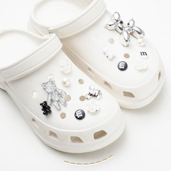 15 stk. 3D træsko sandaler pynt, sko charms, søde sko pynt til træsko sko sandal armbånd DIY