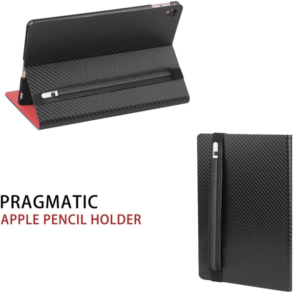 2 stk blyantholder-svart (ingen penn) Avtakbar elastisk epleblyant