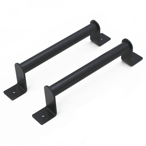 2pcs Interior Door Handle Steel Barn Door Handle, Black Barn