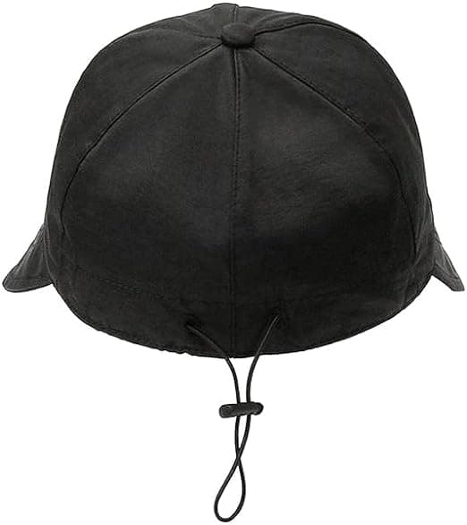 Sort, 56-58cm, Dame Spids Solhat, Hurtigtørrende, Ensfarvet B