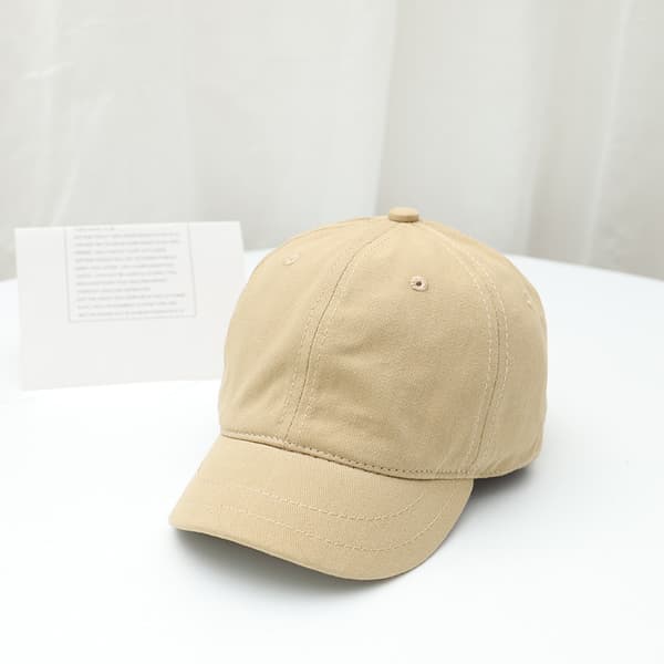 Baseballcaps med kort brem for menn og kvinner, solhatt