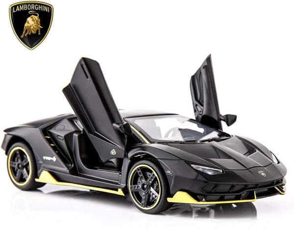 Kompatibel med 1:32 Lamborghini LP770 Bilmodel Legetøj Barn Så