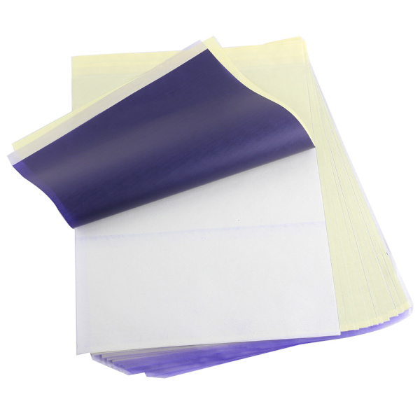 Tatovering Transferpapir, 100 Ark Tatovering Stencil Transferpapir