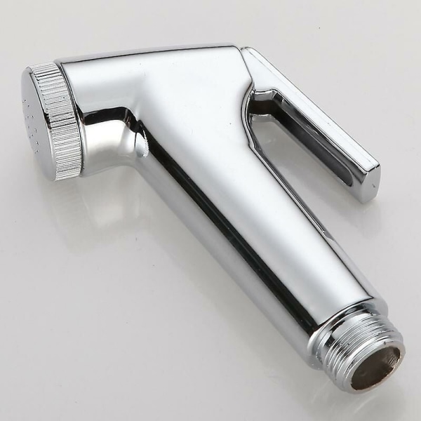 Kotikylpyhuoneen suihkupää, kannettava kädessä pidettävä suihkupää (hopea)